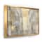 Designart - Gold Square Watercolor - Glam Canvas in Gold Frame
